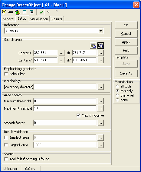 Blob1 Setup